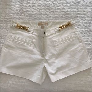White Michael Kors shorts